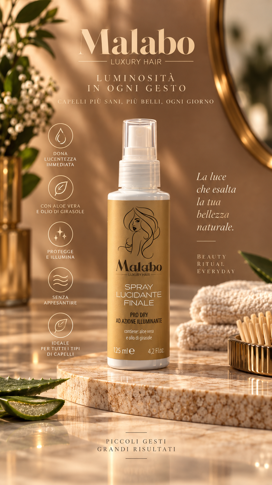 Spray lucidante finale 125 ml